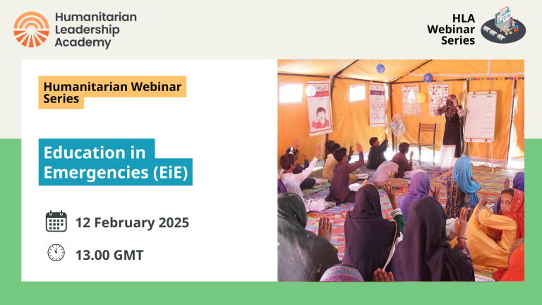 Humanitarian Careers Webinar: Education in Emergencies